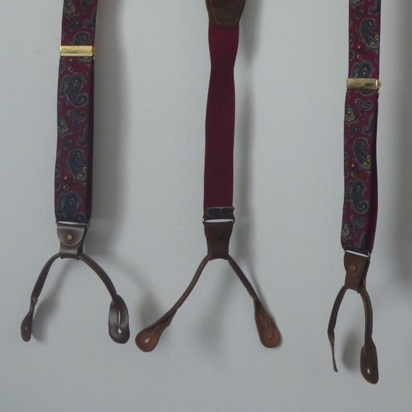 PELICAN USA Suspenders - Paisley Pattern - Picture 2 of 4